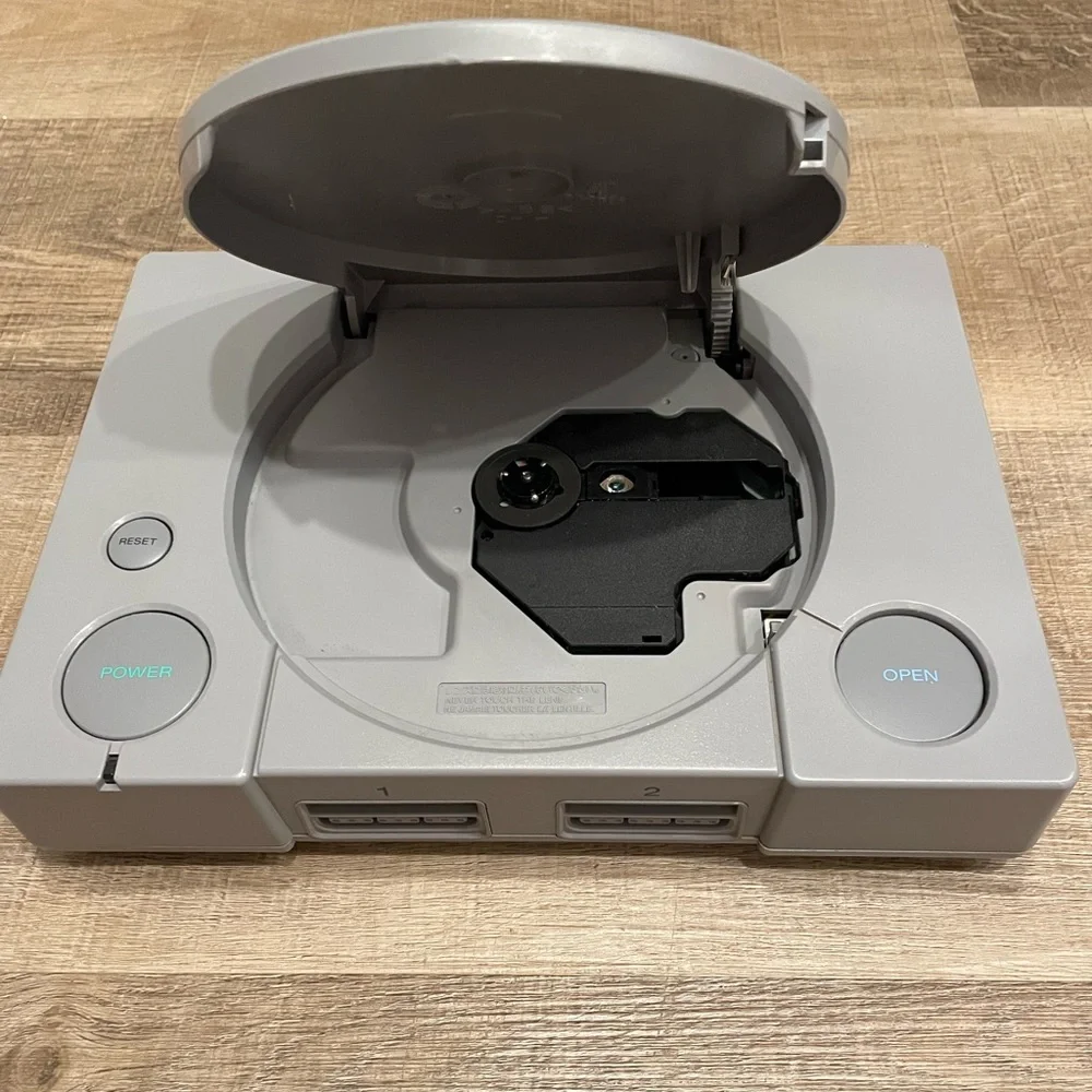 Vintage Sony PlayStation video game console